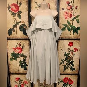 💫 Ethereal pastel off-shoulder ASOS dress 💫